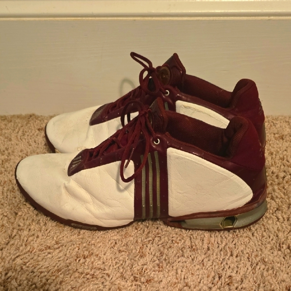 Adidas Men's Sneakers - Measures 13.5" From Toe To Heel (See Description)